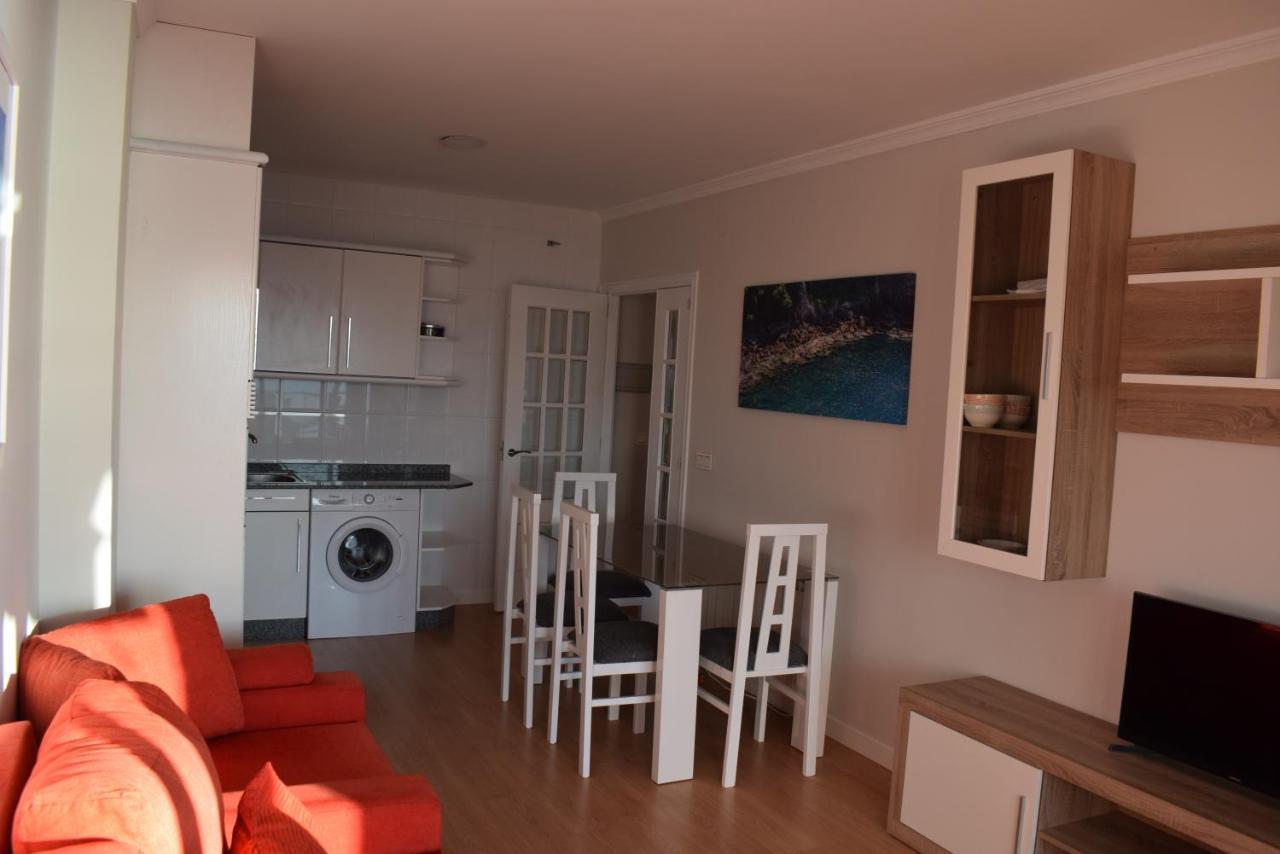 Apartamento A Pie De Playa En As Sinas. บียานูเอบา เด อาโรซา ภายนอก รูปภาพ